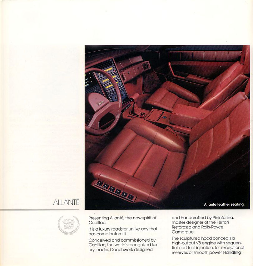 1987 Cadillac Brochure Page 24
